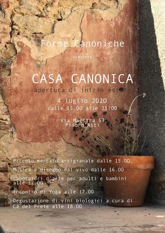 Pino d'Asti | Casa Canonica - Apertura di inizio estate